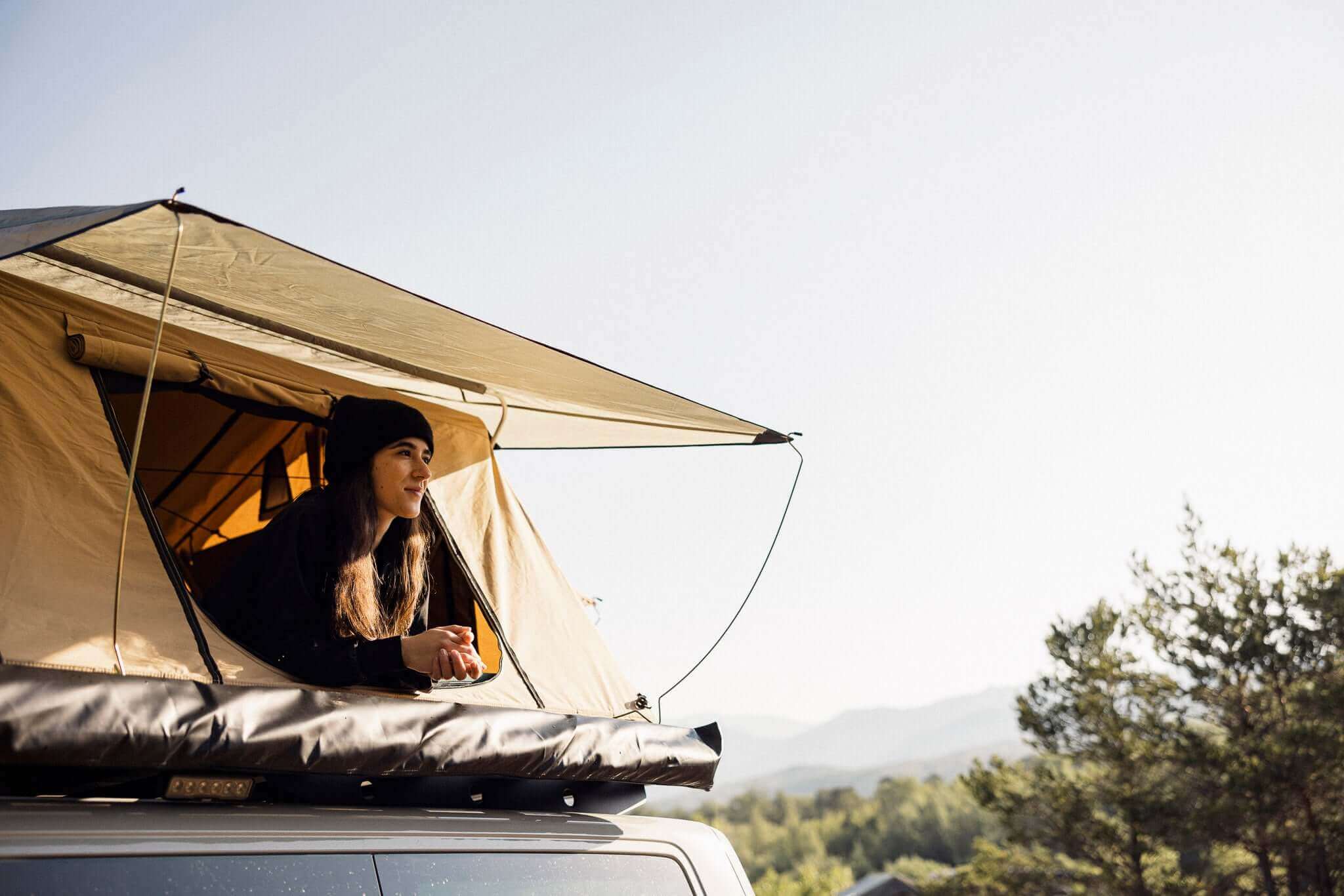 Dachzelt Desert - Aussicht - horntools