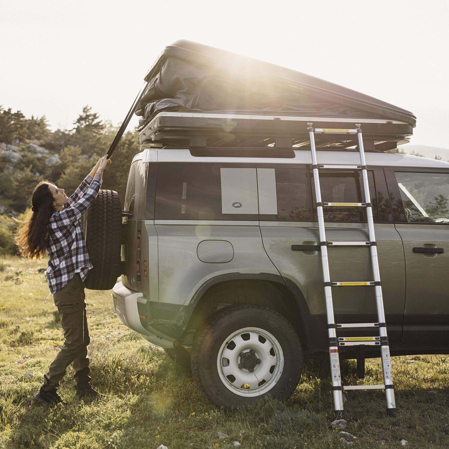 Dachzelt Hartschale Themis für 3 Personen - 165 cm