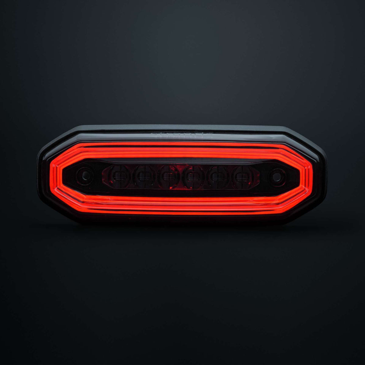 Strands FOR9T AURA FEU D'AVERTISSEMENT DIRECTIONNEL 6 LED rouge/orange