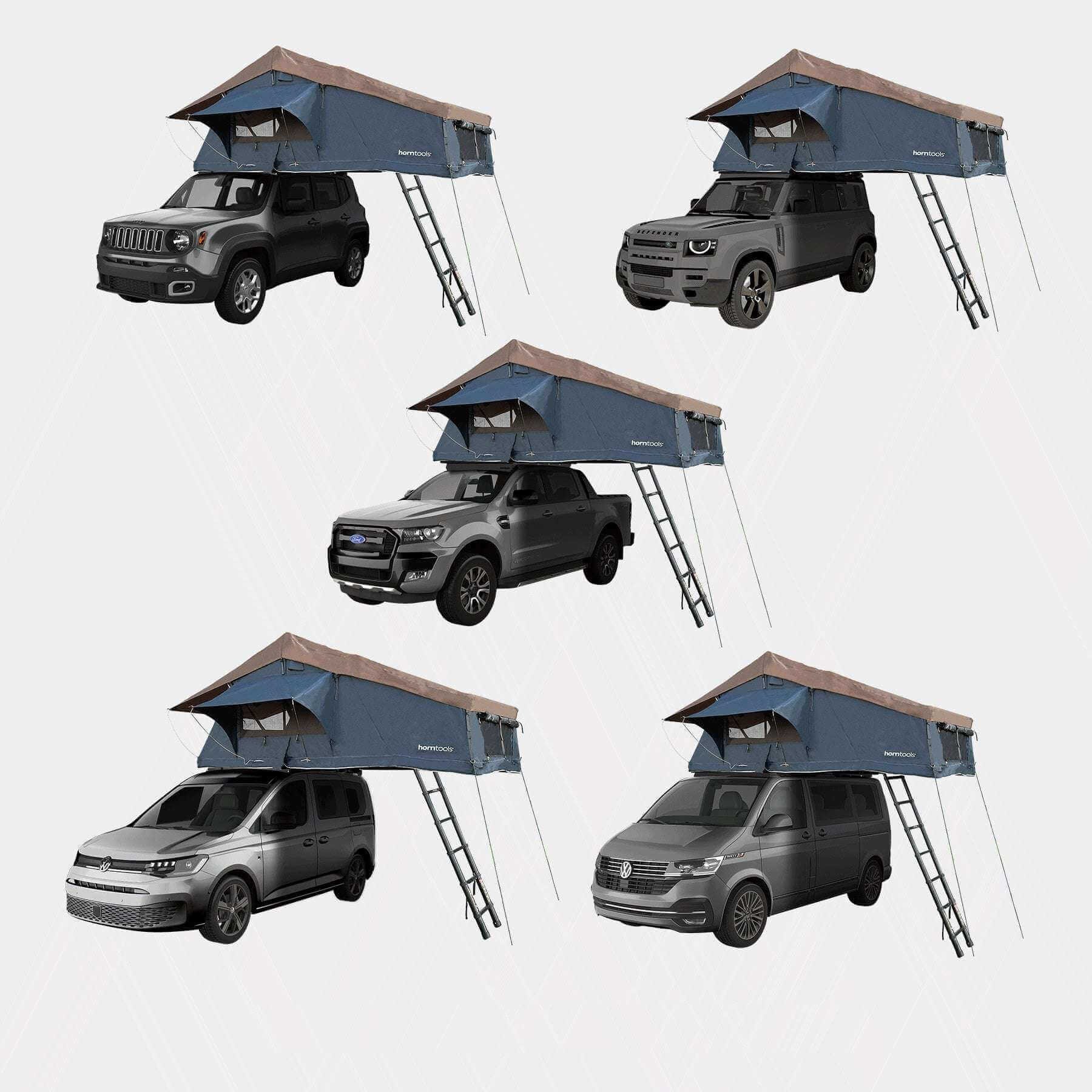 Dachzelt nach Fahrzeugmodell