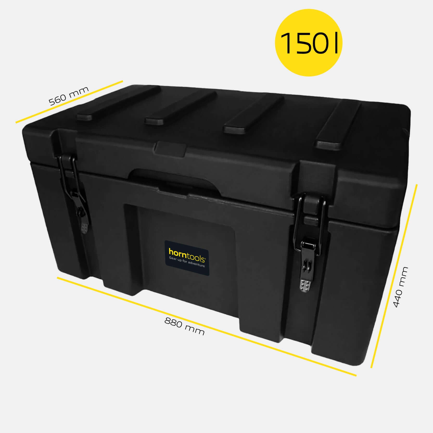 Boîte de transport résistante à l'eau