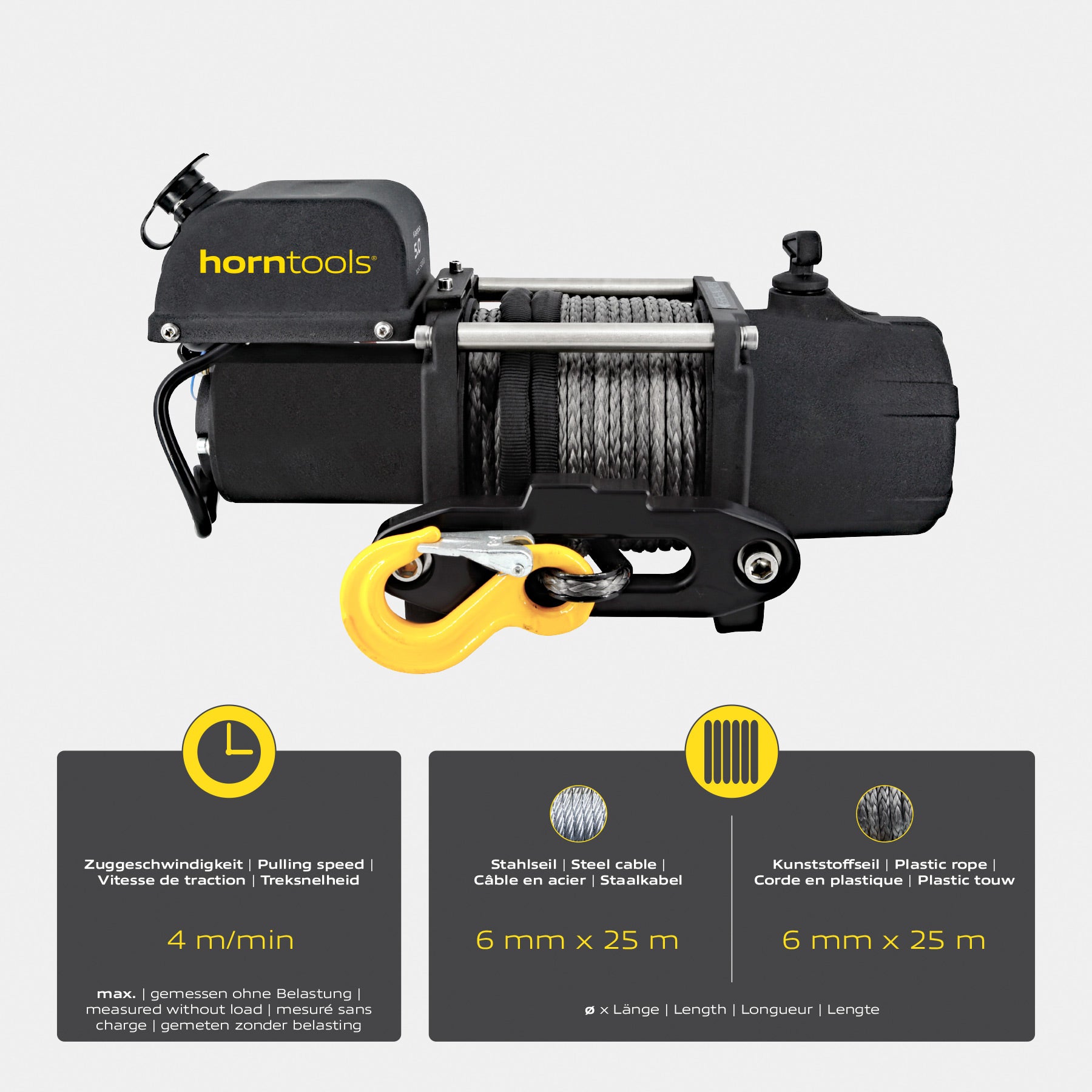 Winch Kappa 2.3 tons