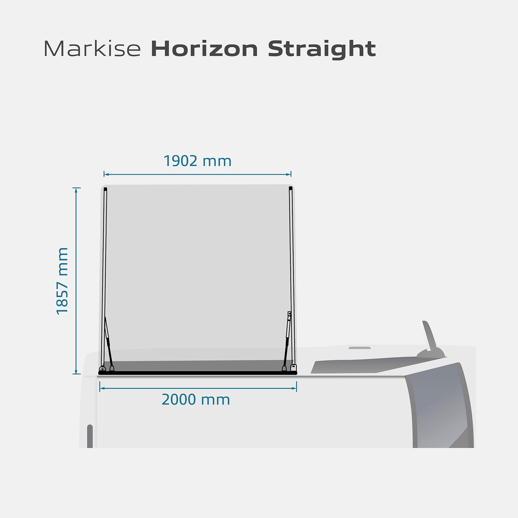 Auvent Horizon Straight