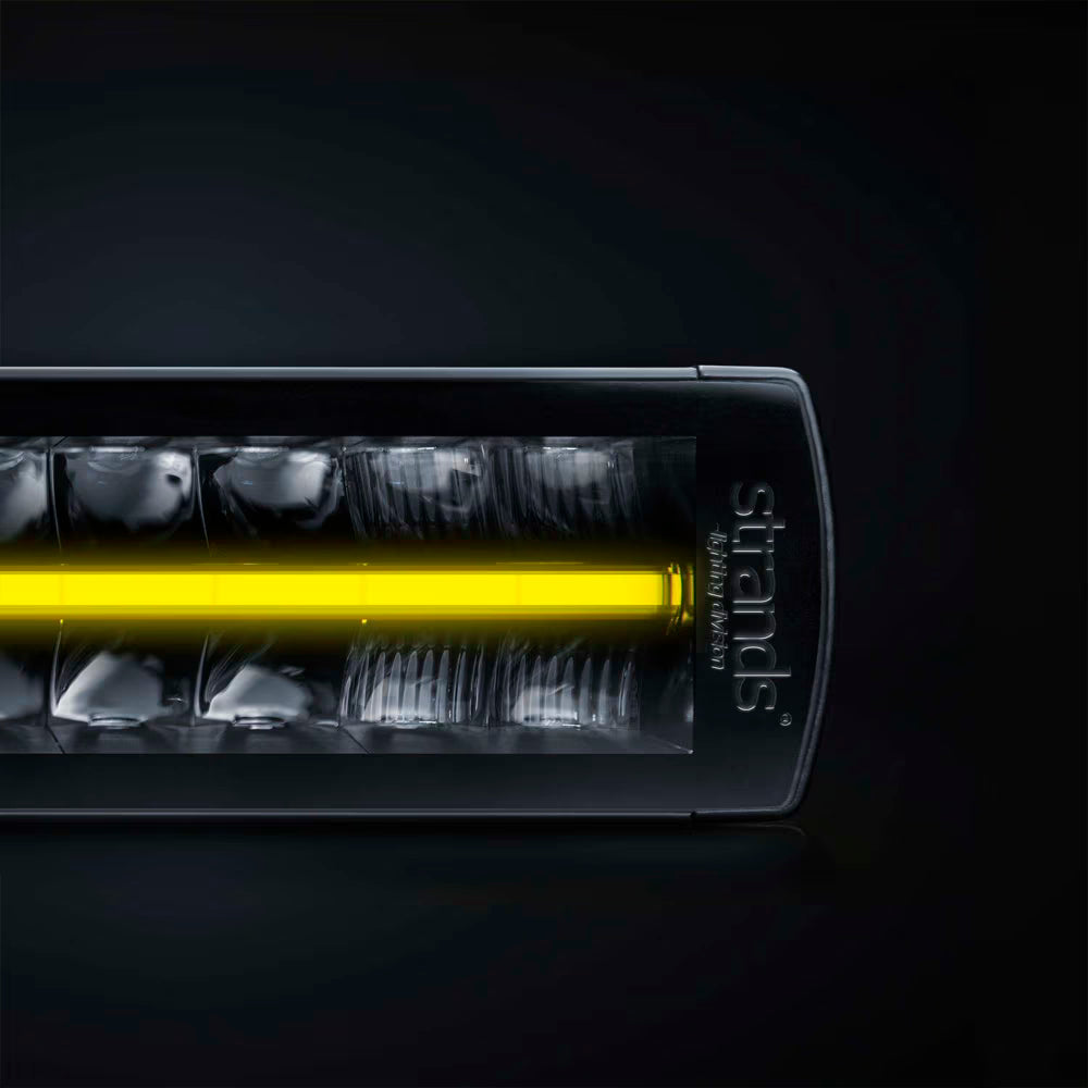 Strands Siberia XP DR Curved LED Bar Double Row 50" / 128 cm Gelb / Weiß