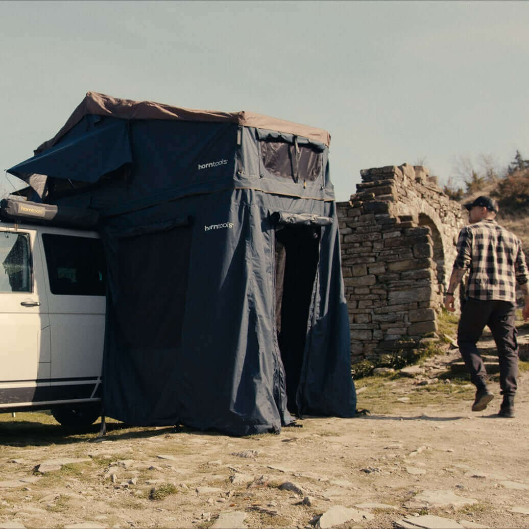 Vorzelt für Dachzelt Elements (Gen I + II) - Farbe Ocean