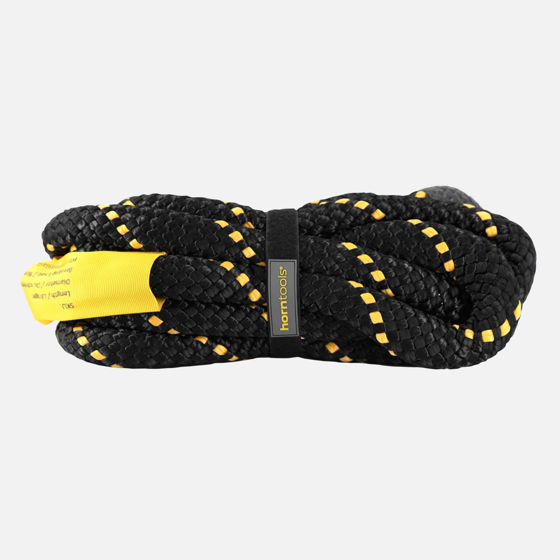 Kinetic recovery rope