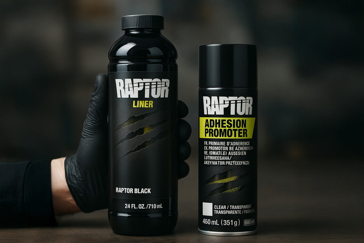Peinture Raptor – au rouleau ou au pistolet