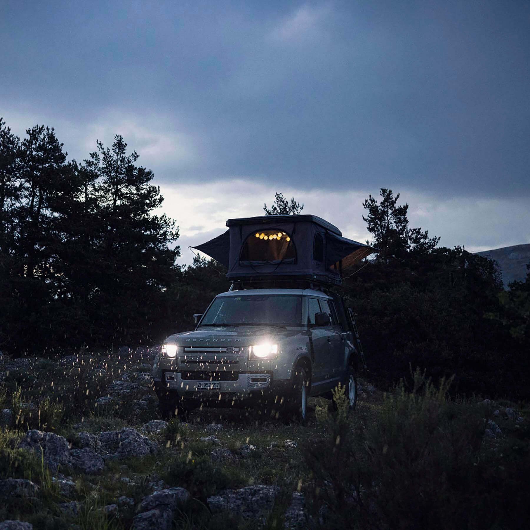 Dachzelt Hartschale Themis für 2 Personen - 140 cm