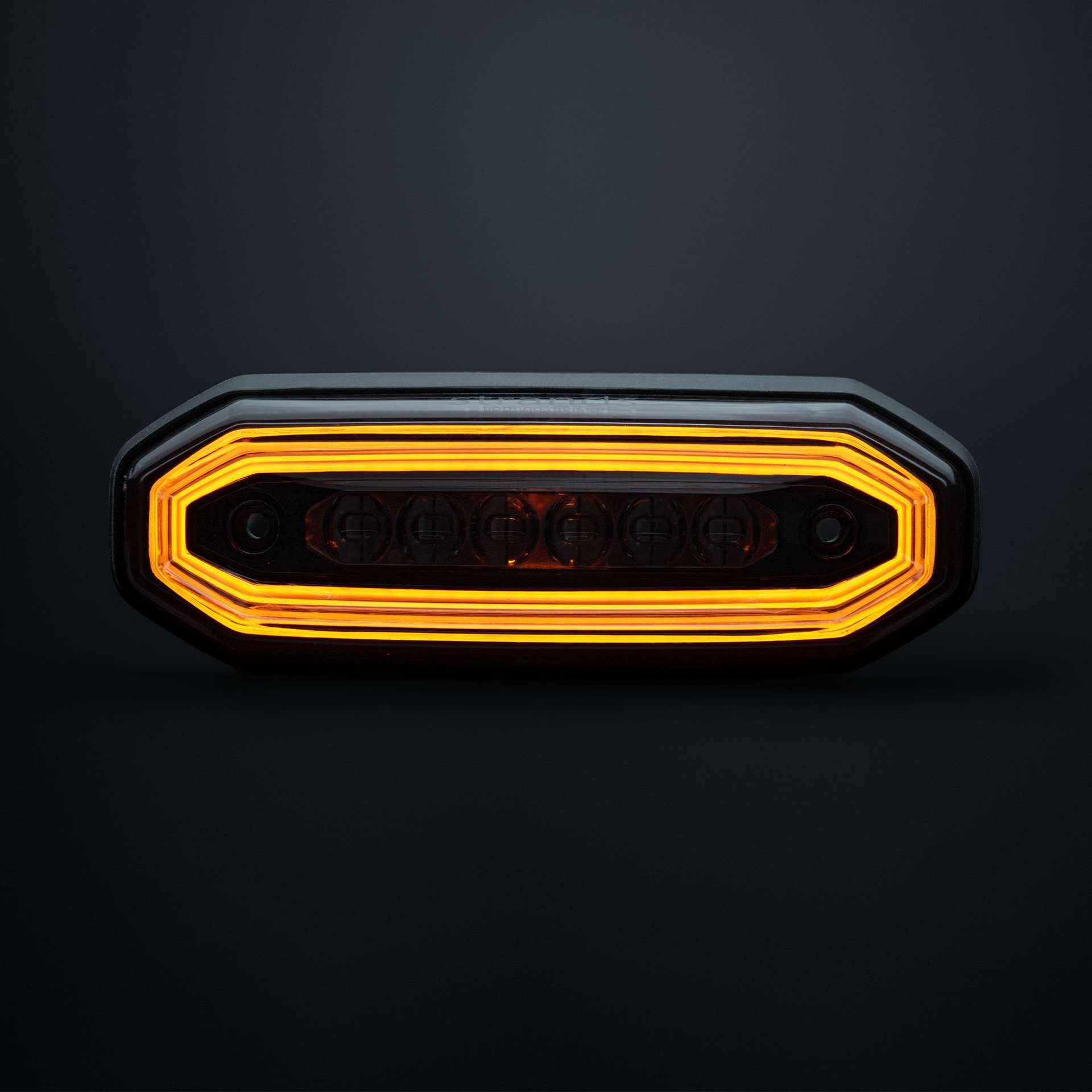 Strands FOR9T AURA FEU D'AVERTISSEMENT DIRECTIONNEL 6 LED orange