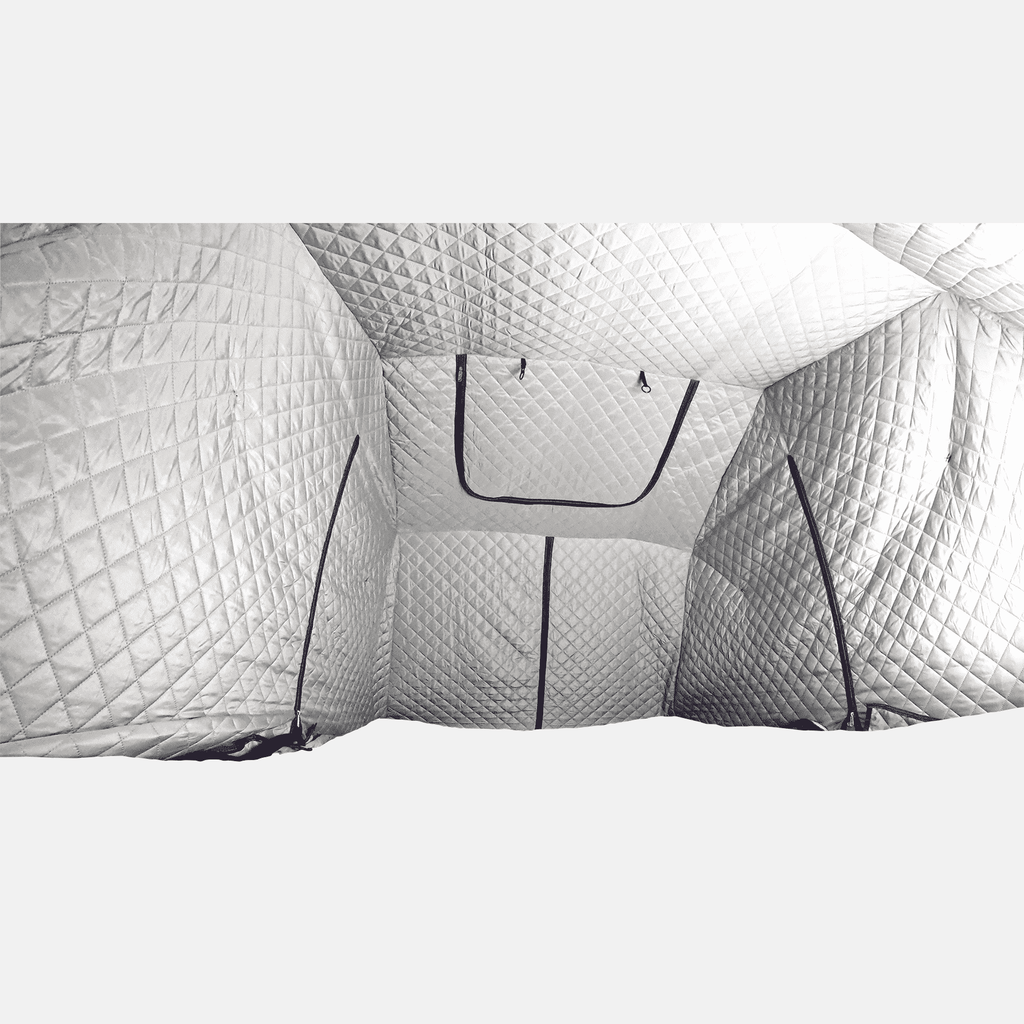 TentBox GO Kit Thermique – Isolation Intérieure Pour Tente De Toit – Neuf – Blanc – Réutilisable