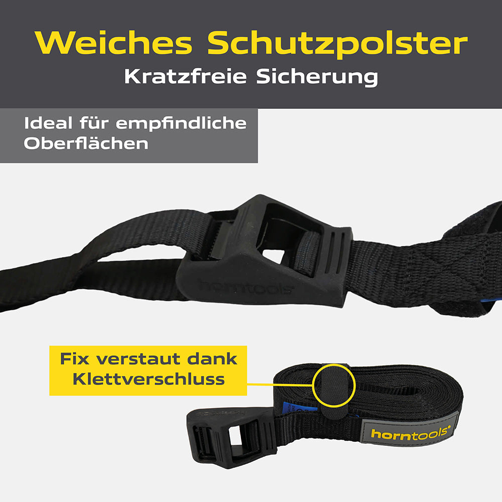 Tension belt 5 m (450 kg payload) with plastic protection