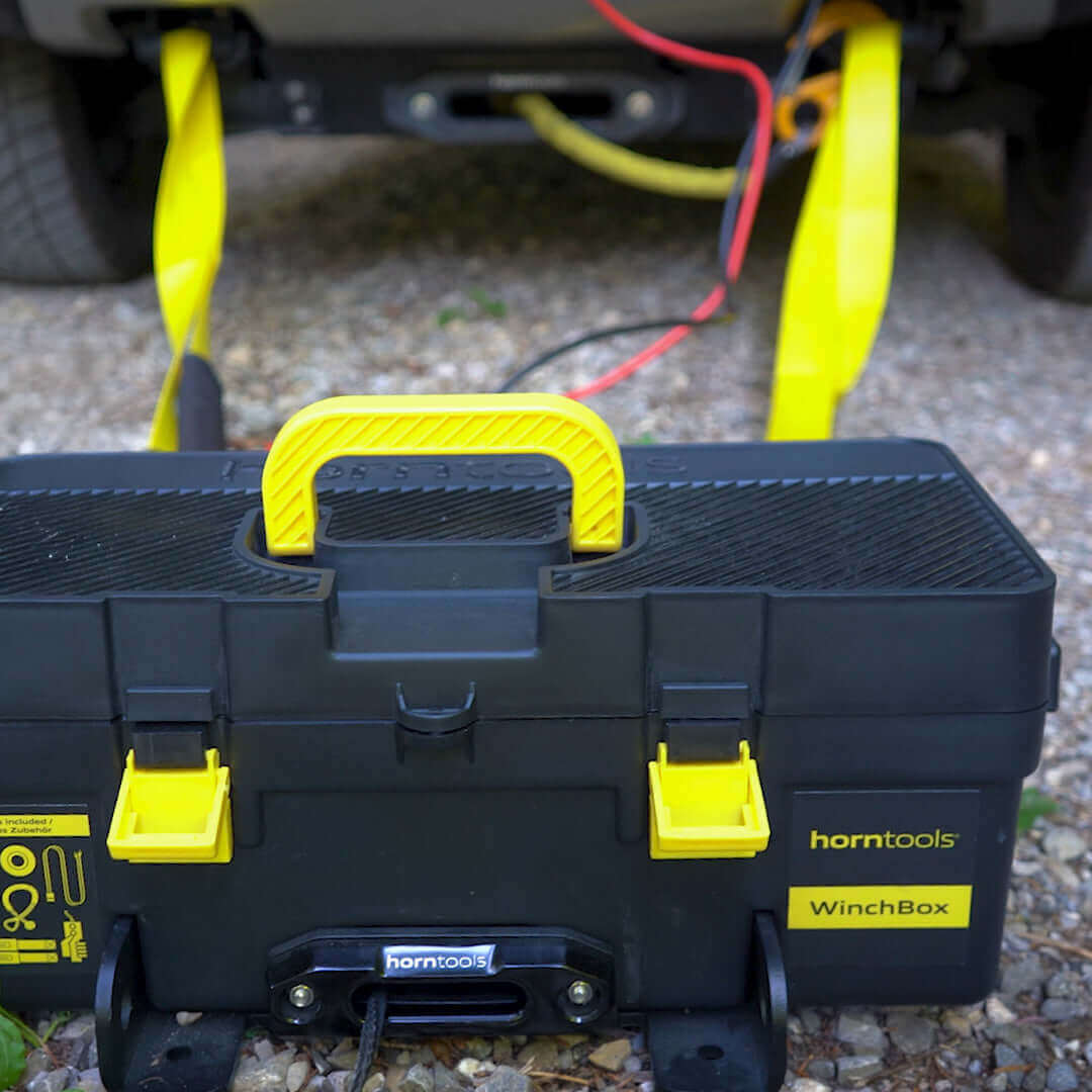 Câble de raccordement de 7 m avec pinces crocodiles pour Winch Box