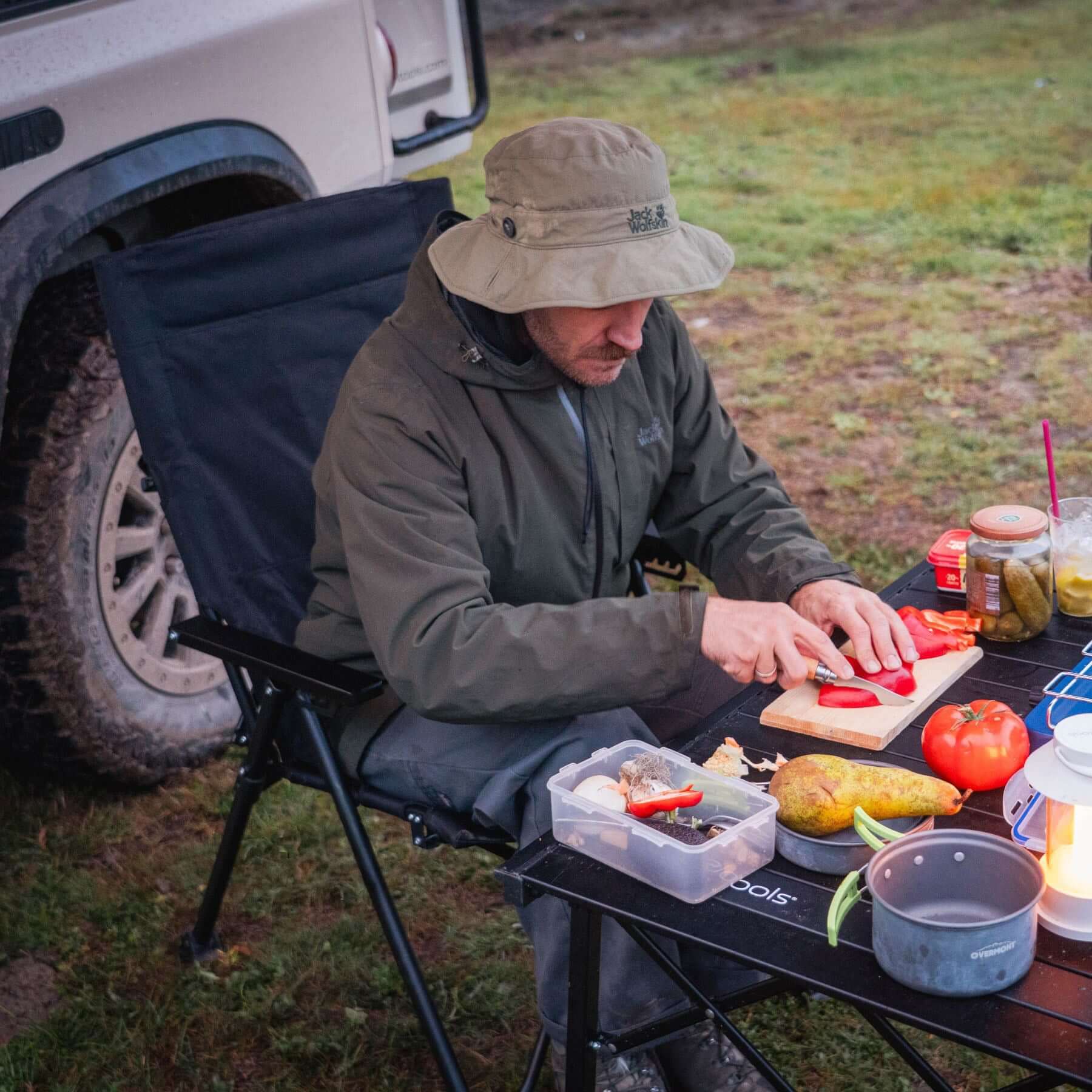 Campingstuhl faltbar Recliner