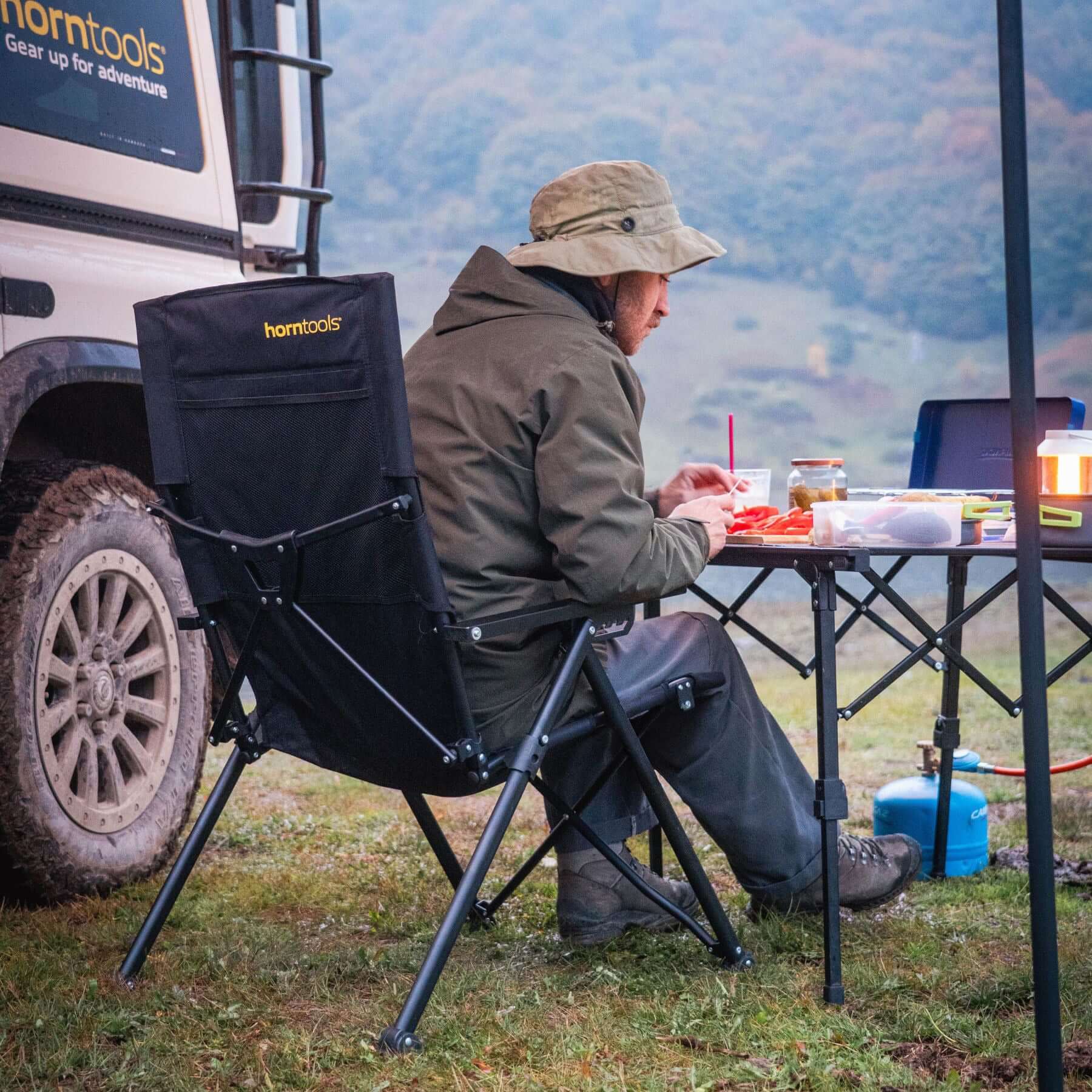 Campingstuhl faltbar Recliner