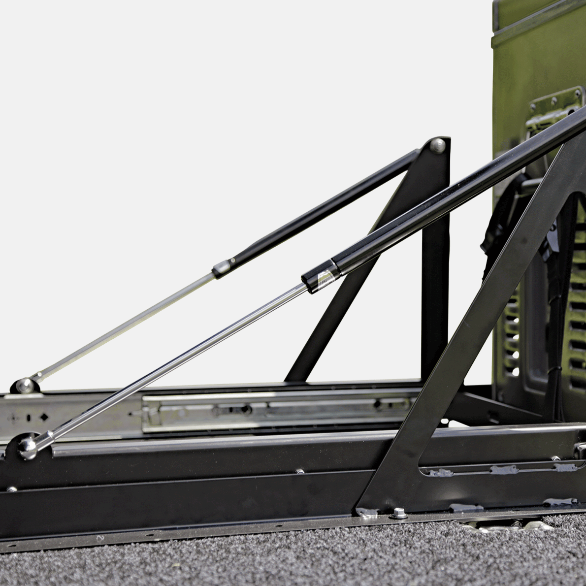 Cool box bed slide tiltable 796x574mm aluminum